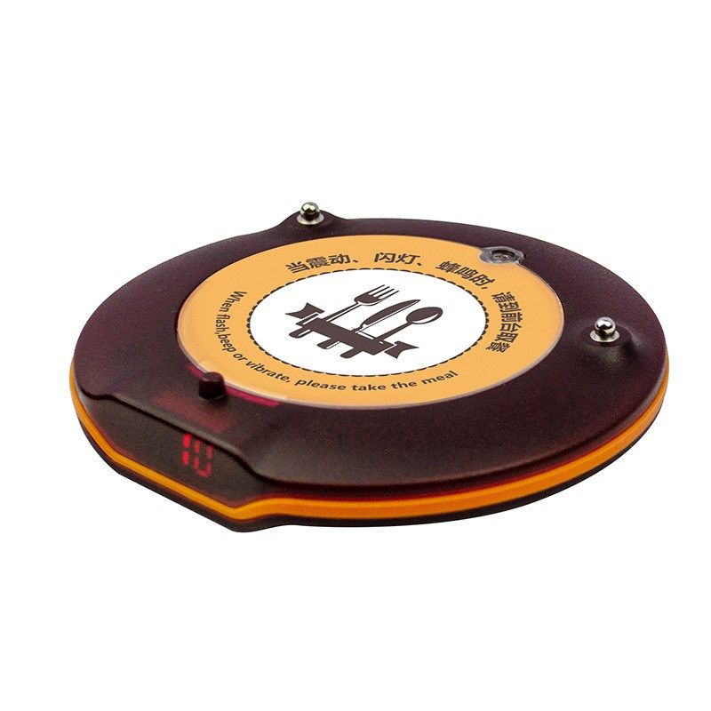 震动取餐器取餐呼叫器快餐店美x食城柜台取餐单餐牌叫号器1拖10套