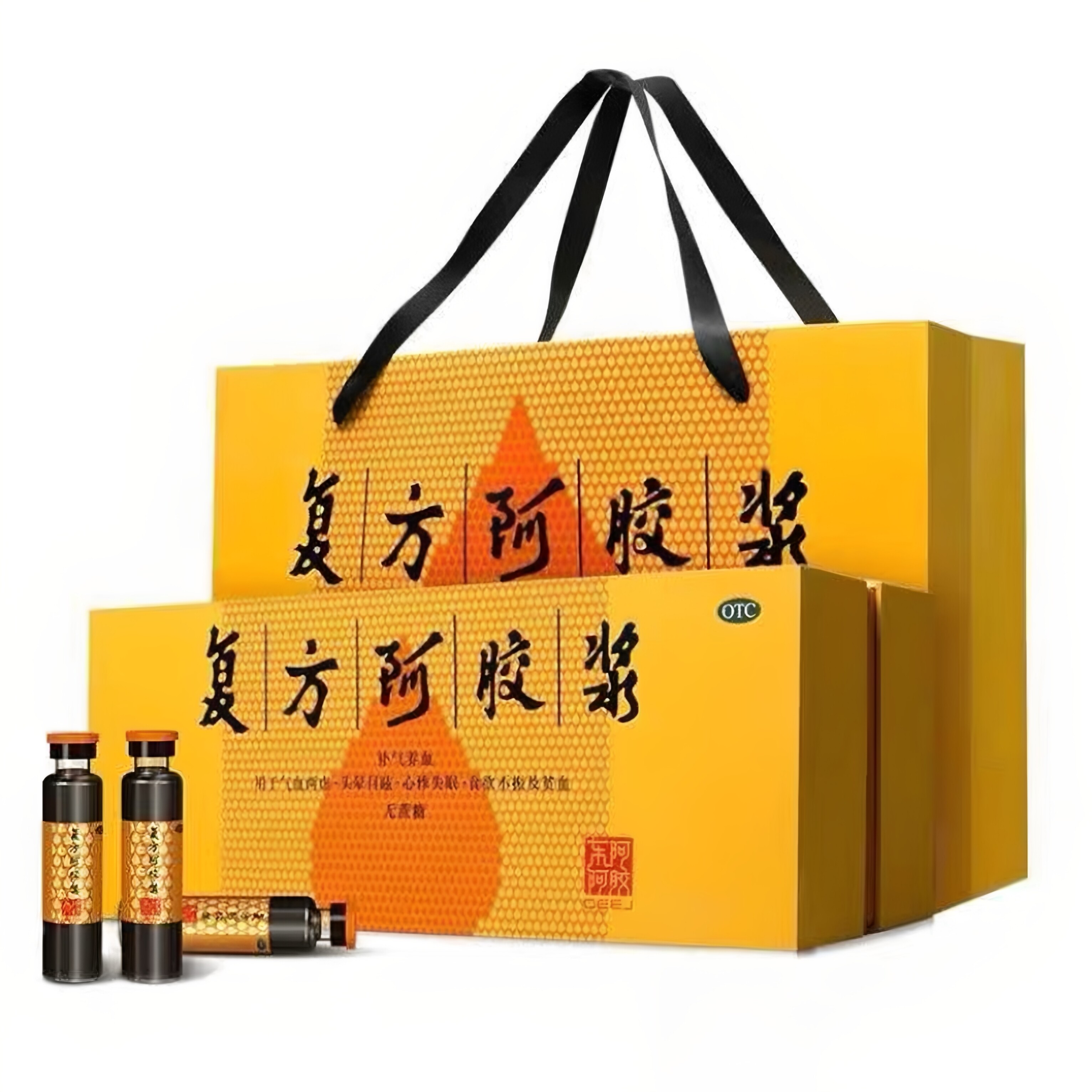 [东阿阿胶]复方阿胶浆20ml*48支/盒图片