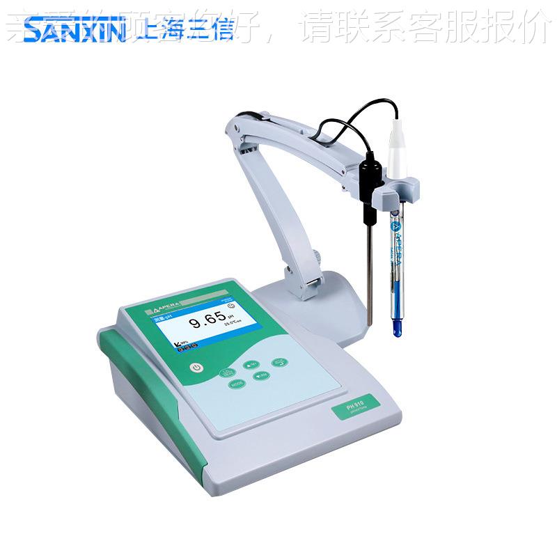 三上海信PH910型度计 台式PH910酸显PH计 台式酸度计 水数质检测
