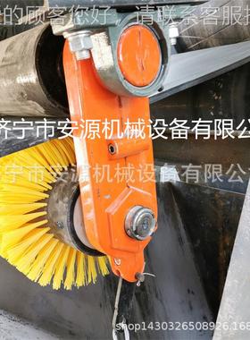 焦化皮带滚刷清扫滚器 旋转式毛刷机清AY-1000扫器厂 电动刷清扫