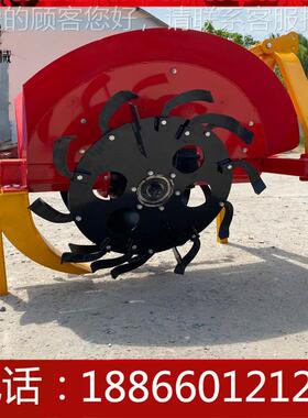 四开沟机果园开沟施肥ZIX机用农田开水渠子机建轮筑挖沟机