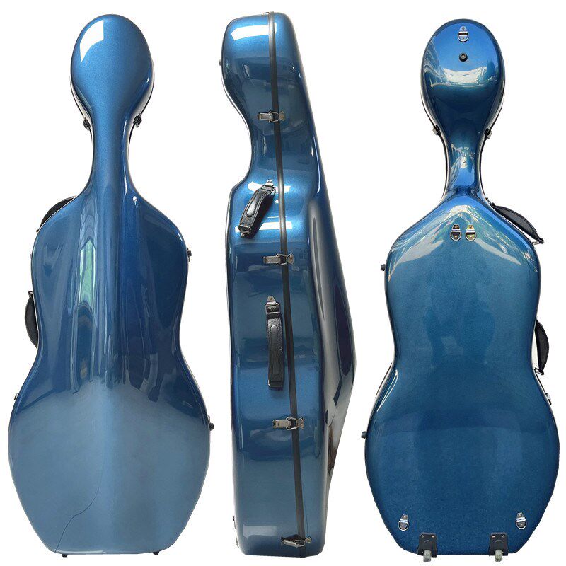 超轻复合航空材料托运抗压耐摔轻巧便携托运琴盒大提琴包