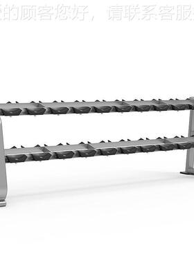 XG-F架-哑1043B 商用双六副哑铃F-1043B放置 健层身房6付/10对铃