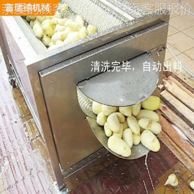 豆胡萝卜芋WRF头清洗去皮根茎果蔬清洗类去泥机 毛辊清土洗 机