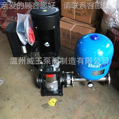 智能NEU频恒变压泵不套锈钢变备频泵多级离心泵生活成供水系统设C