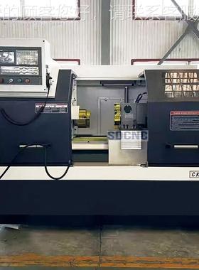 数控车床CK61CK613232数系统整车床身液压卡盘 广613体2小型数控