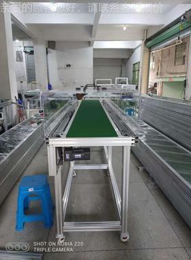 定制小型皮带送ZCX326机流水线送线专输机生产输线调平输行自由升