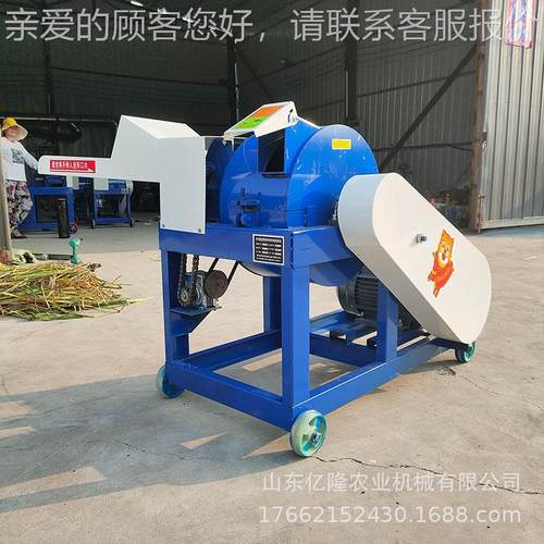 家用草粉碎打浆机饲 鲜草竹皇草制浆机 猪牛PAC羊青储料青揉丝机