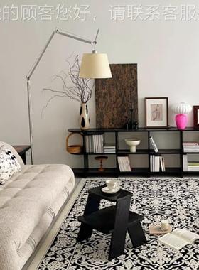 臂意大风中利Artemi800de摇古客厅沙发落地灯卧室书房工业氛围钓