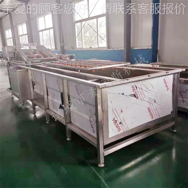 包装袋品洗袋机 水果QJH选果机菌类清子线 橘食甜橙气泡式洗清洗