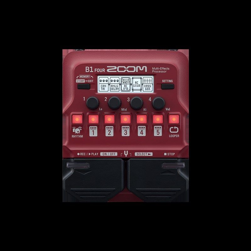 ZOO电吉他综合效果器 FOU  FOU 贝斯效果器   FOU