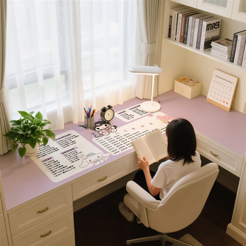 一年级学生书桌垫幼小衔接加法表韵母声母拼音九九乘法口诀表桌布