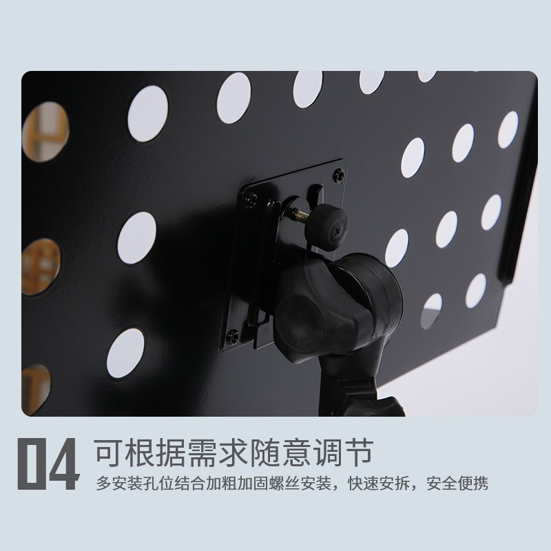 润扬乐谱架可折叠便携式琴谱架吉他古筝加粗乐曲谱架子谱台YP-09