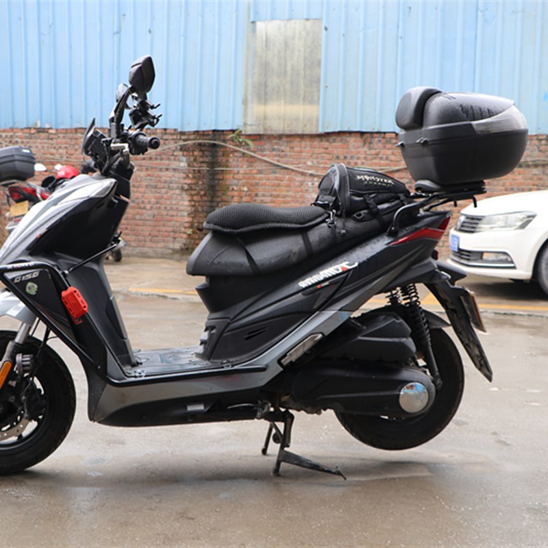 适用于踏板车光阳新动丽G150保险杠 CK150T-15前护杠防摔改装配件