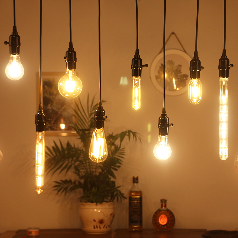 爱迪生led灯泡e27螺口复古暖黄装饰丝龙珠创意节能艺术个性怀旧