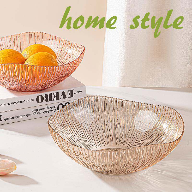 金边轻奢水果盘家用客厅茶几水果篮零食糖果摆放盘干果盘点心盘