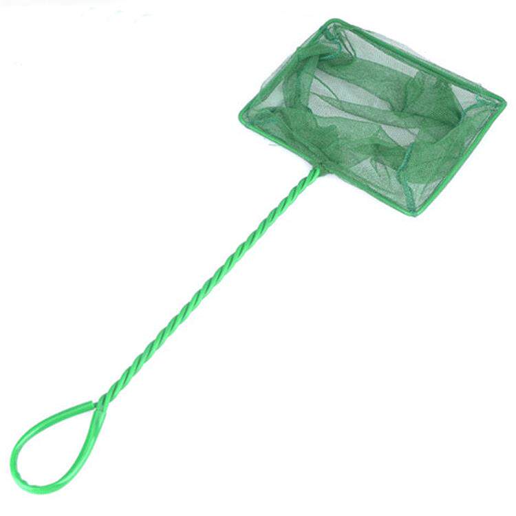 鱼缸鱼捞鱼网 鱼缸捞网鱼兜方形金鱼手抄鱼网鱼捞 水族箱鱼网抄网