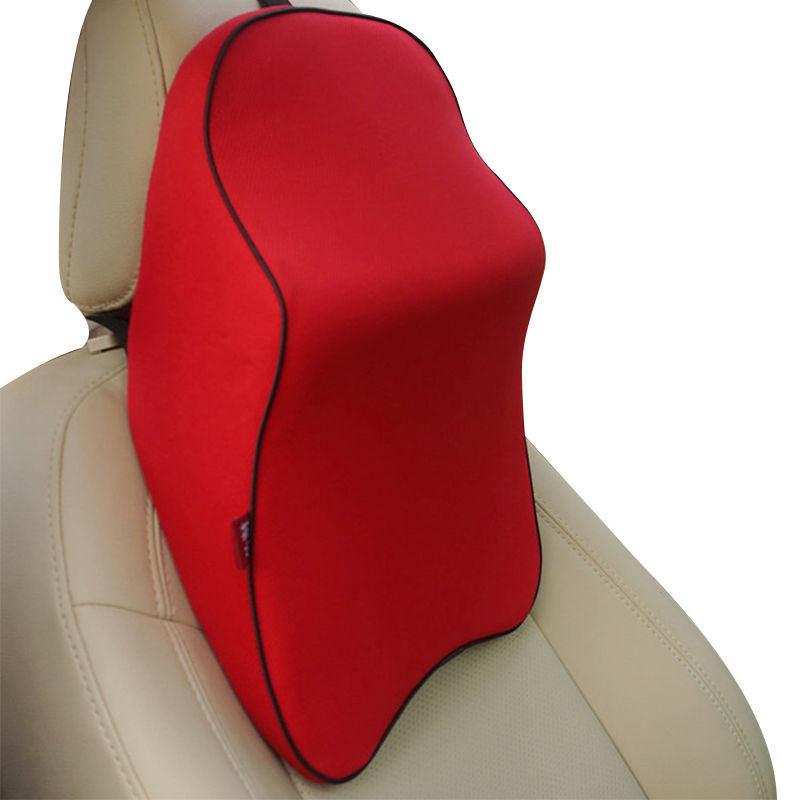 汽车头枕护颈枕靠枕记忆棉车用腰靠靠垫通K用内饰用品车载舒适头