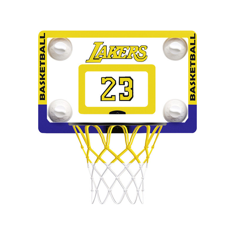 篮球框儿童室内投篮架无声静音训练篮球7号5号家用球类玩具球篮筐