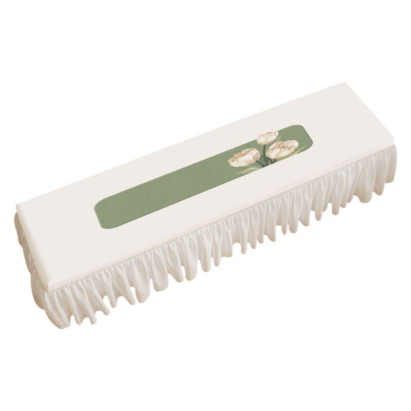 新款奶油风防滑电视柜罩套防尘罩盖布遮挡帘轻奢高级感电视柜桌布