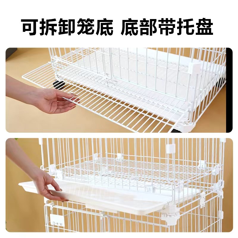 DIY新款纳米狗笼多功能宠物笼具中小型犬置物笼产床狗狗围栏