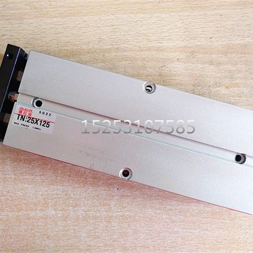 气缸TN25*70/100/125双杆气缸气动元件 角码锯下料锯门窗机器配件