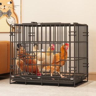 鸡笼子家用室内外养鸡笼大号自动清粪折叠养殖笼鸡舍铁丝网鸭鹅笼