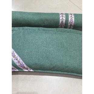 金南木屑亚麻布枕头汽车枕头颈椎二合一睡眠家用助眠器