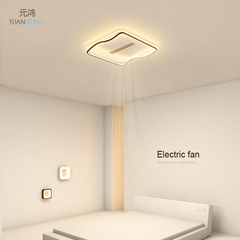 现代简约led客厅灯创意风扇灯智能卧室灯吸顶灯大气餐厅房间灯具