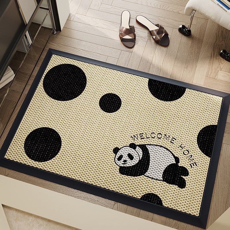 卡通入户门地垫玄关大门口进门脚垫防滑除尘耐磨弹力地毯室外垫毯