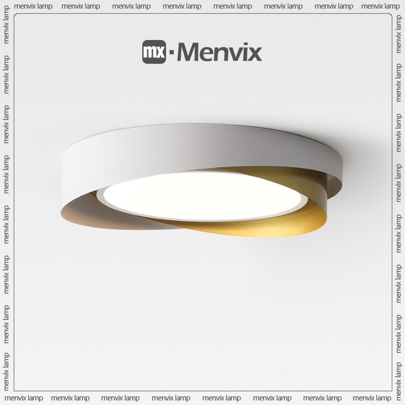 Menvix北欧现代简约全光谱护眼卧室客厅书房创意设计师网红吸顶灯