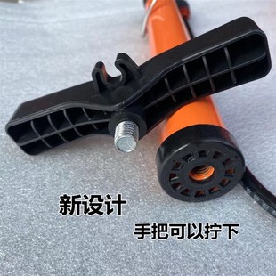 欧耐便携式气筒短气枪小打气筒打气管电动车摩托车手动加气小巧快