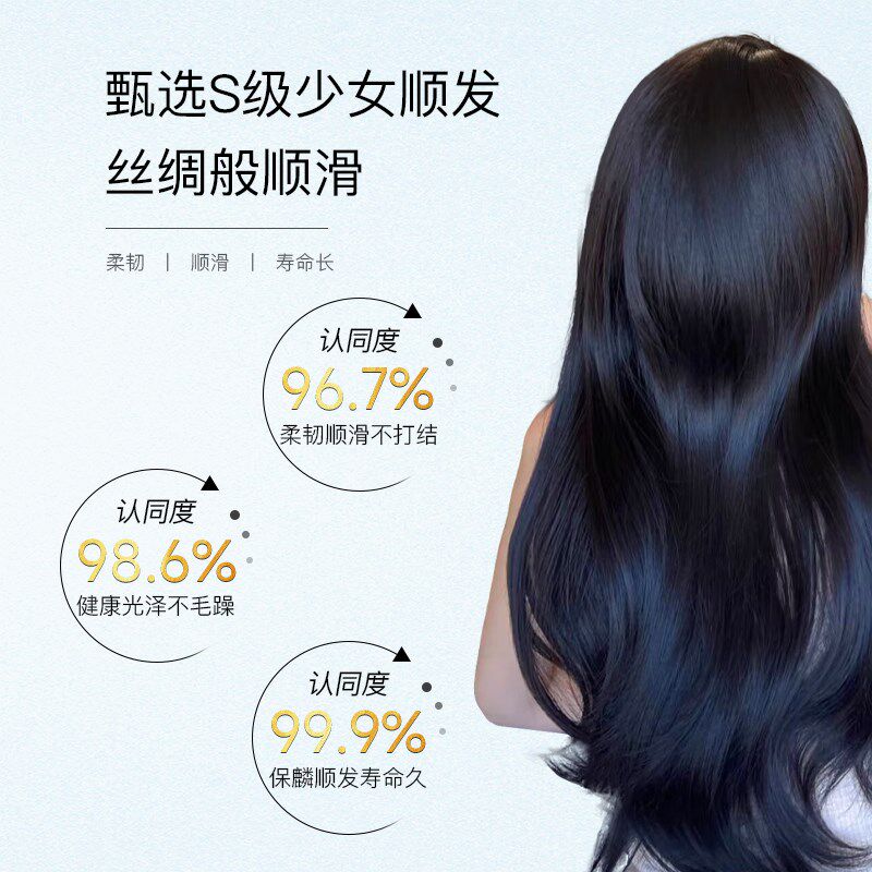 假发羊毛卷全头套女真人发丝自然轻薄港风羊毛卷发高端整顶假发套