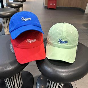 字母休闲 干棒球帽青年男女街头百搭韩版 风防晒帽学生出 速干 夏季