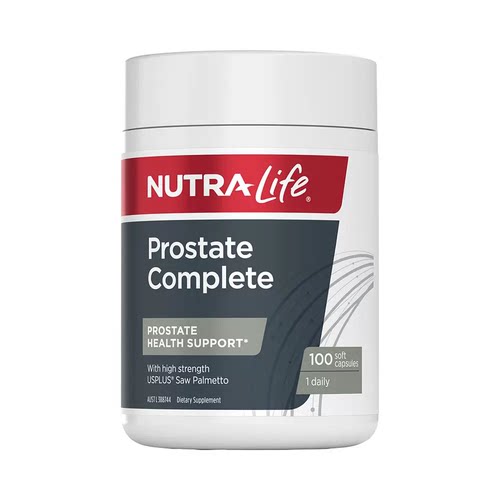 Nutralife纽乐男性番茄红素前列腺胶囊精华100粒提精力健体力直邮