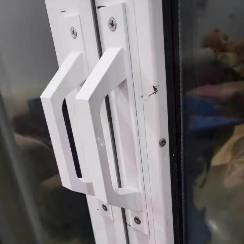 明装扶手塑钢移纱窗免打孔把手铝合金门窗小拉手平开推拉玻璃门