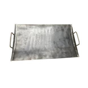 商用木炭炉用烧烤炉煎盘烈火牛肉烤盘弧形聚油铁板烧摆摊定制凹锅