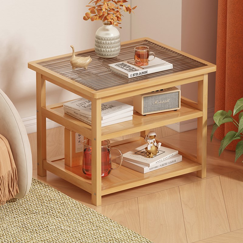 边几角几客厅小户型家用多功能带轮可移动简易桌子茶桌卧室床头