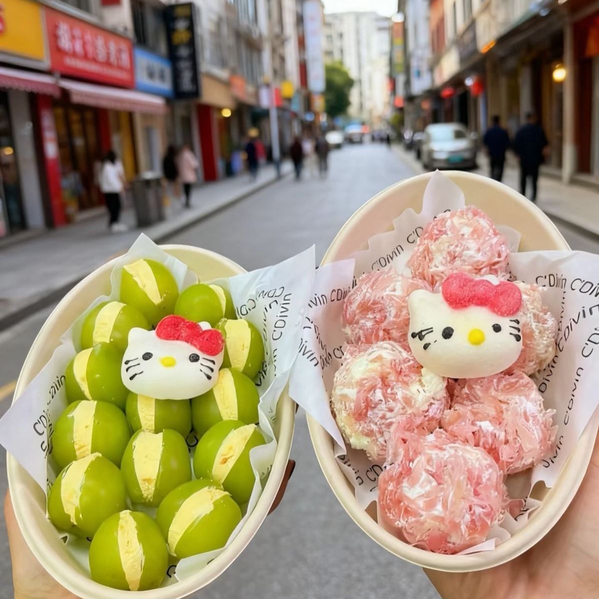 高档环保可降解饭盒一次性纸浆餐盒酸奶甜品盒健身轻食沙拉打包盒