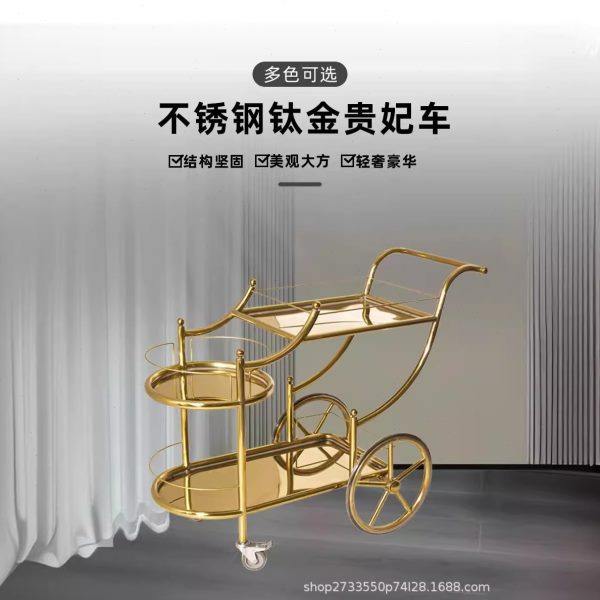 酒店餐厅移动小推车甜品茶水送餐车欧式客厅金属商用KTV三层酒水,商业/办公家具,客房服务车/布草车,淘宝优惠券,粉丝福利购,淘宝优惠卷