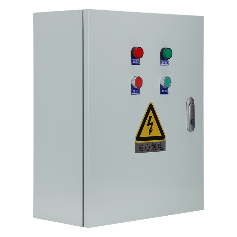 三相380V风机控制柜r星三角降压启动箱电机软启动器水泵成套配电