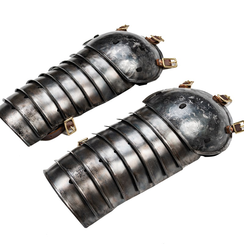 [百守卫]冷轧钢板 明风 半臂 短I 环臂甲 明边军 龙虾臂