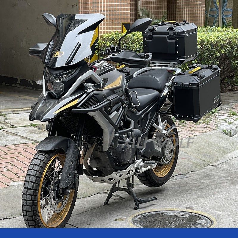 适用凯越 525X 400X 500X 改装前风挡 加高挡风护手罩 大灯罩配件