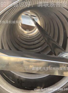 伟人参去污滚筒清洗机 天麻中药毛刷旋转清ZIX洗材洗机 泽滚筒清