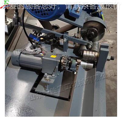 自动送料不锈钢切管js-qgj45机 动式液方电管压圆管切割机 台金属