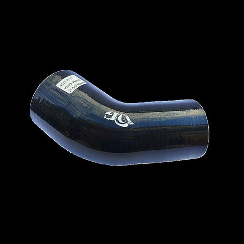 45度黑色变径硅胶管进气中冷接驳胶管涡轮增压耐高温高压矽胶管