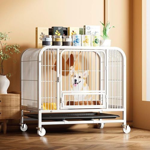 狗笼子小型犬室内宠物狗笼中型狗窝泰迪带厕所分离大型博美狗栅栏