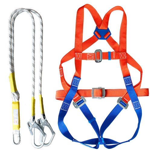 高空作业安全带j户外施工保险带五点式耐磨空调安装防坠落安全绳