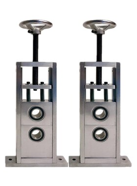 6205滚筒可调滑块轴承固定不锈钢立式I滑动可调节轴承座大全支架