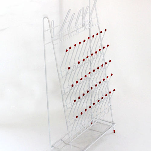 浸塑滴水架挂式烧杯试管实验室沥水架 24 32 48 55位